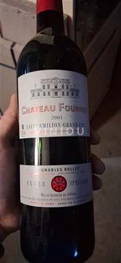 Bordeaux Saint-Émilion Grand Cru Château Fourney Spéciale 2003