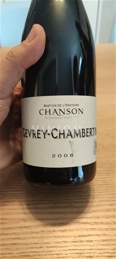 Weine Rouge sec Chanson 2008 Frankreich Burgund Gevrey-Chambertin AOC