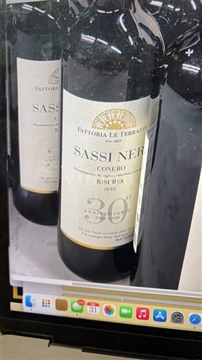 Marche Conero Fattoria Le Terrazze Sassi Neri 2018
