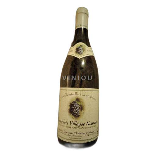 Beaujolais Non specificato Domaine Christian Miolane 2000