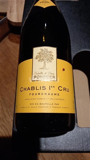 Burgundy Chablis Premier Cru Isabelle et Denis Pommier Fourchaume 2020