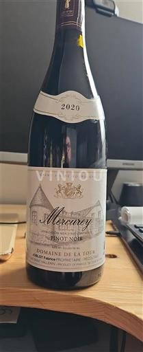 Vinos Rouge sec Domaine La Tour 2020 Francia Borgoña Mercurey AOC