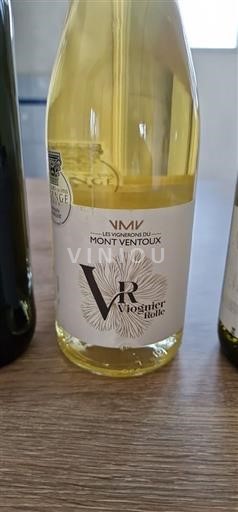 Provence, hạ lưu Rhône, Corse Địa Trung Hải Les Vignerons du Mont Ventoux Viognier Rolle 2023
