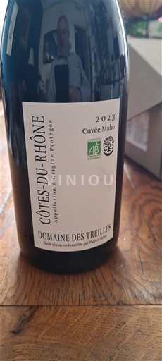 Vini Rouge sec Cuvée Maho Domaine S Treilles 2023 Francia Valle del Rodano Côtes-du-Rhône AOC