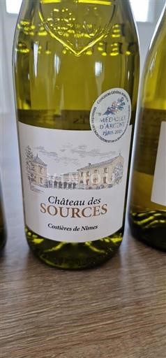 Rhônevallei Costières de Nîmes Château S Sources 2024