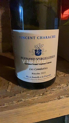Borgogna Pernand-Vergelesses Vincent Charache Les Combottes 2022