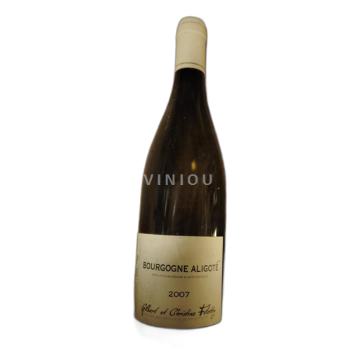 Bourgondië Bourgogne Aligoté Gilbert et Christine Felletig 2007