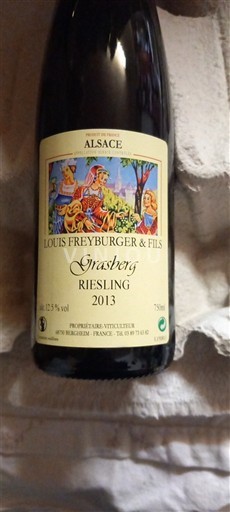 Alsace Louis Freyburger & Fils Grasberg 2013