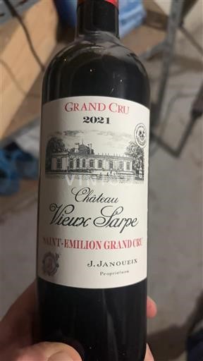 Burdeos Saint-Émilion Gran Cru Grand Cru Château Vieux Sarpe 2021