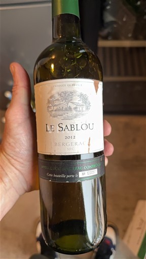 Tây Nam Bergerac Le Sablou 2012