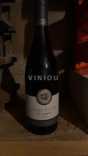 Bourgogne Givry Premier Cru Domaine Lumpp Le Vigron 2023
