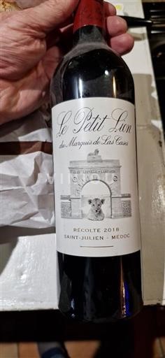 Bordeaux Saint-Julien Leoville Las Cases Le Petit Lion du Marquis de Las Cases 2018