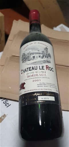 Bordeaux Château Le Roc Prestige 2001