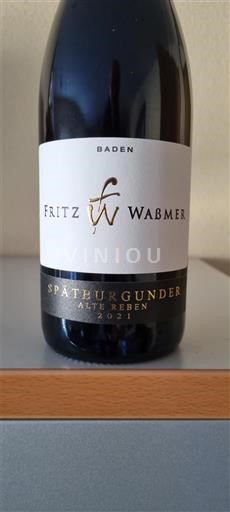 Baden Fritz Waßmer Spätburgunder Alte Reben 2021