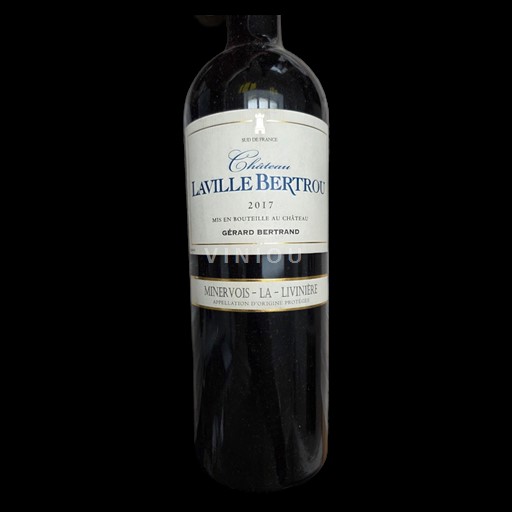 Vin Rouge sec Château Laville Bertrou 2017 France Languedoc Minervois-la-livinière AOC