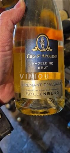 Alsazia Crémant d'Alsazia Clos Ste Apolline Madeleine Brut Senza annata