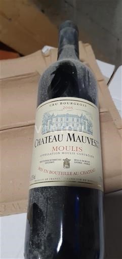 Bordeaux Ni doloceno Château Mauvesin Moulis 2006