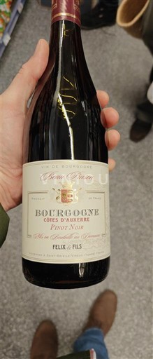 Borgogna Borgogna Côtes d'Auxerre Felix & Fils Beau Pinot 2021