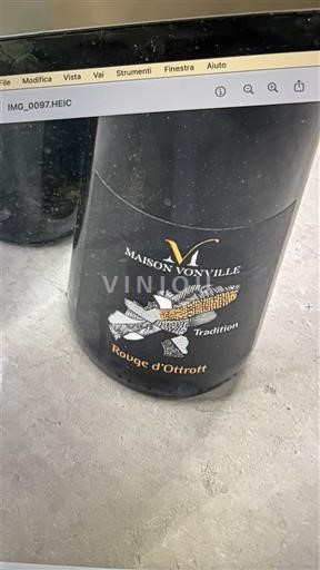 Alsazia Non specificato Maison Vonville Tradition Senza annata