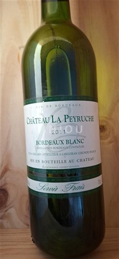 Burdeos Bordeaux blanco Château La Peyruche 2011