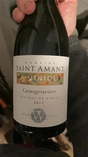 Thung lũng Rhône Beaumes de Venise Domaine Saint Amant Grangeneuve 2017