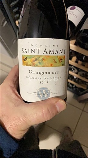 Rhône Valley Beaumes de Venise Domaine Saint Amant Grangeneuve 2017