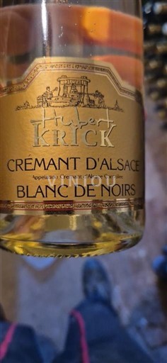 Alsazia Crémant d'Alsazia Hubert Krick Blanc de Noirs Senza annata