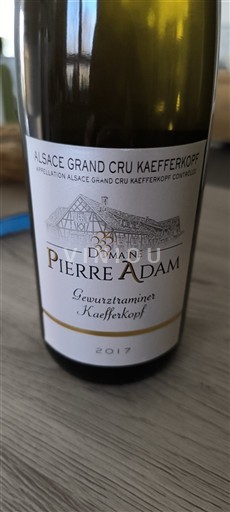 Alsazia Non specificato Grand Cru Domaine Pierre Adam Gewurztraminer Kaefferkopf 2017