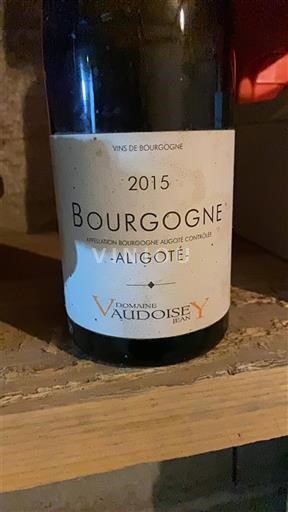 Bourgondië Bourgogne Aligoté Domaine Jean Vaudoisey 2015
