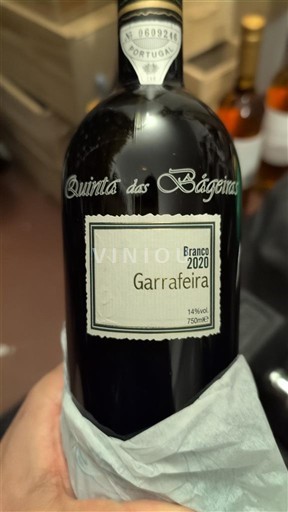 Portugal Bairrada Quinta das Bágeiras Garrafeira 2020