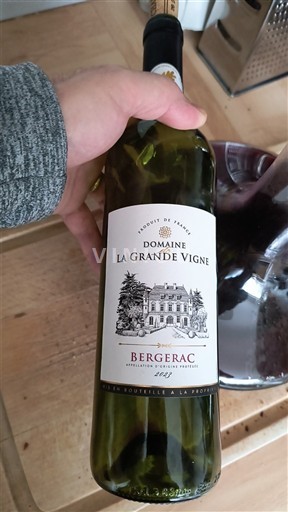 Tây Nam Bergerac Domaine La Grande Vigne Grande réserve 2023