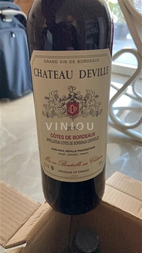 Bordeaux Côtes-de-Bordeaux Château Ville 2015