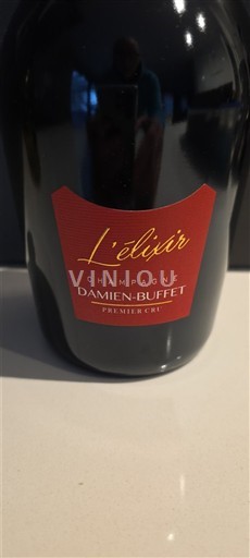 Champagne Không được chỉ định Premier Cru Damien-Buffet L'élixir Không niên vụ