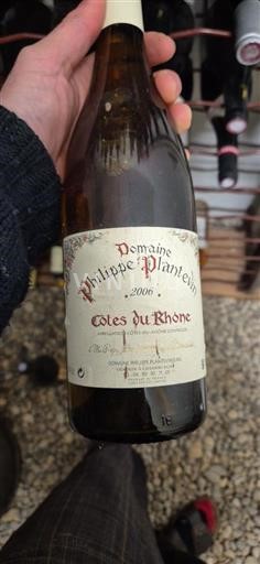 Rhônedalen Côtes du Rhône Domaine Philippe Plantevin 2006