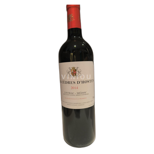 Bordeaux Listrac-Médoc Les Cèdres d'Hosten 2014