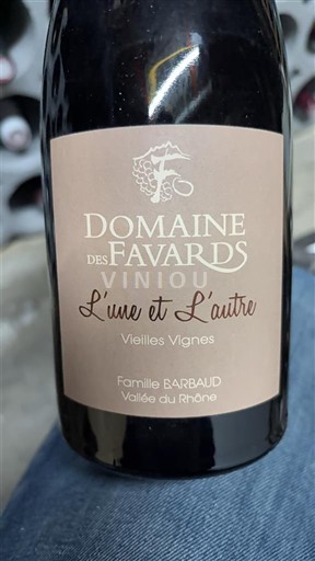 Rhônedalen Côtes du Rhône Domaine S Favards L'une et L'autre Vieilles Vignes 2019