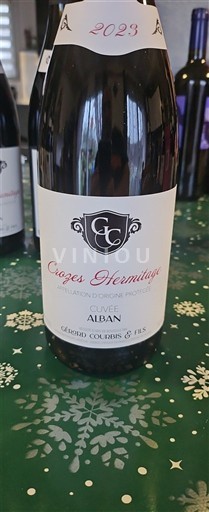 Rhône Valley Crozes-Hermitage Gérard Courbis & Fils Alban 2023