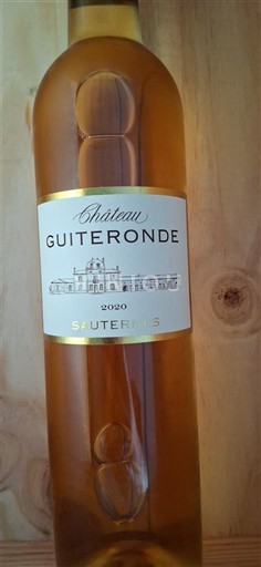 Bordeaux Sauternes Château Guiteronde 2020
