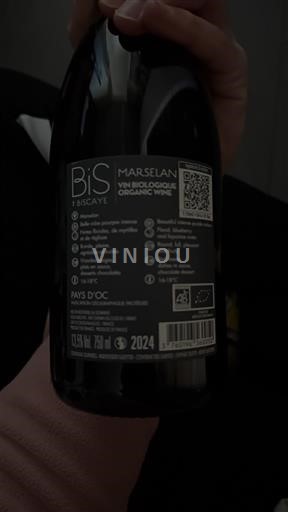 Linguadoca e Rossiglione Paese d'Oc Biscaye BIS Marselan 2024
