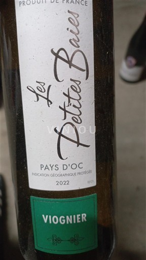 Linguadoca e Rossiglione Paese d'Oc Les Petites Baies Viognier 2022