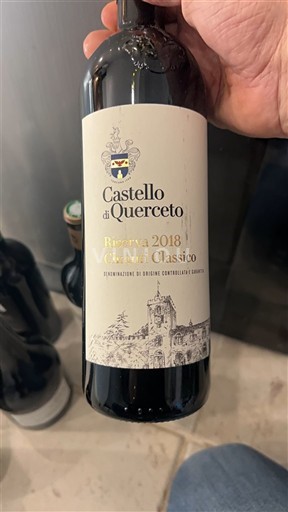 Toscana Chianti Classico Castello di Querceto Riserva 2018