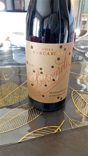 Abruzzerne Montepulciano d'Abruzzo Villa Barcaroli La Barcaroli 2020