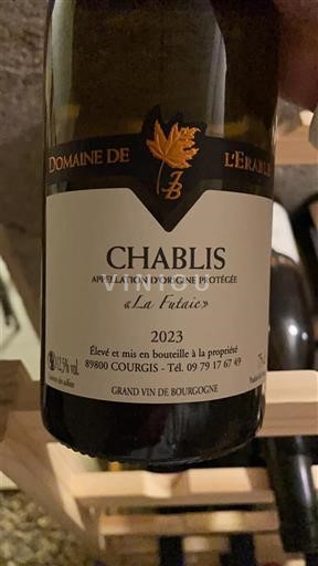 Burgundy Chablis Domaine L'Érable La Futaie 2023