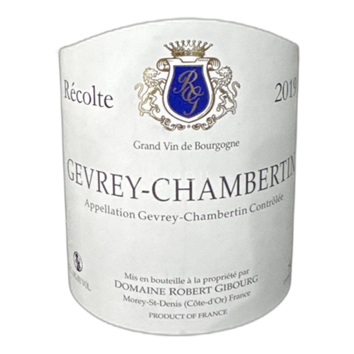 Burgundy Gevrey-Chambertin Domaine Robert Gibourg 2019