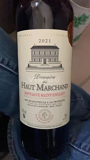 Bordeaux Montagne-saint-émilion Domaine Haut Marchand 2021
