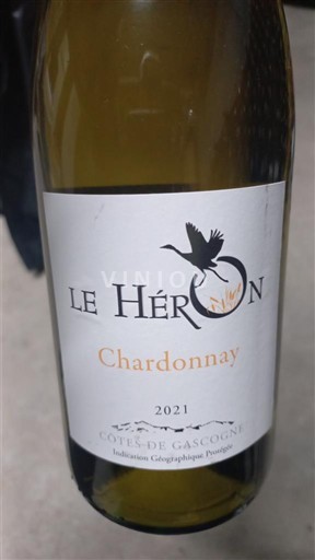 Sudoeste Côtes de Gascogne Le Héron Chardonnay 2021