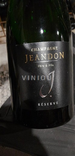 Champagne Champagne Jeandon Père & Fils Réserve Ikke årgangsbestemt