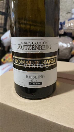 Elsass Riesling Grand Cru Domaine Haegi Zotzenberg 2021