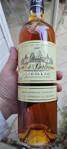 Bordeaux Cadillac Château Bastor-Lamontagne 2007