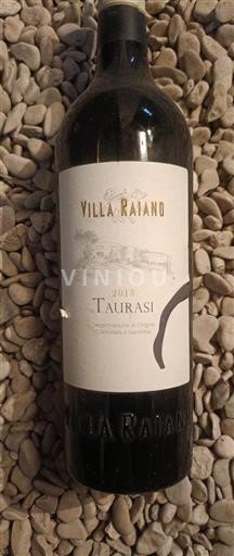 Kampanja Taurasi Villa Raiano 2013